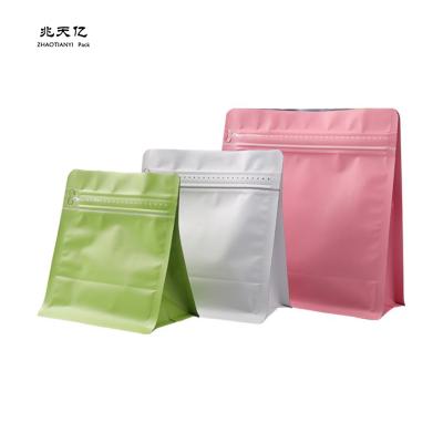 China Zipper Lock Moisture Proof Aluminum Foil Bag Food Packaging Bag Customized Size Self Sealed Package Bags for sale