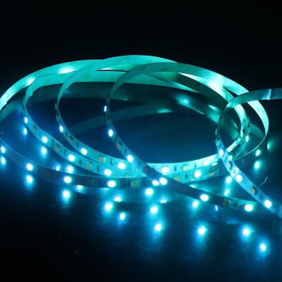 China LANDSCAPE SMD 5050 18W DC12V 60LEDs 10mm Double Layer Waterproof PCB Panel IP20 Tuya Smart RGBW LED Strip for sale