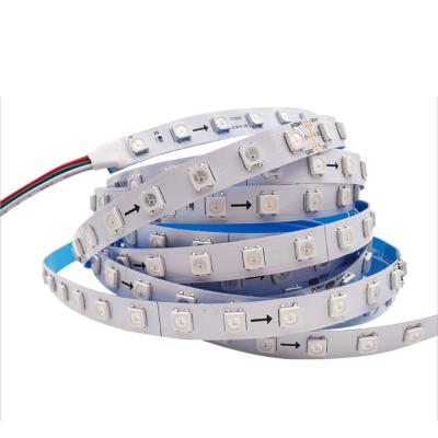 China Portable TV Backlight 24V LED Strip SMD 2835 5050 Christmas Lights Dreamy Color Smart Strip Light ws2811 60 LED 84 LED RGBIC for sale