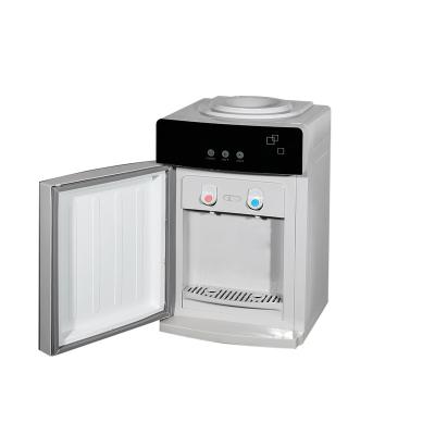 China Household Fashion Design Top Loading Desktop Hot and Cold Water Dispenser for sale