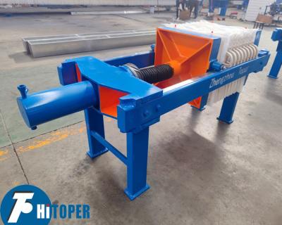 China 60L Chamber Volume Industrial Filter Press for Anchor Drilling and Cutting Slurry for sale