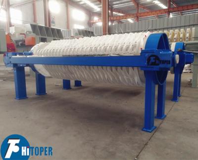 China High Pressure Round Plate Filter Press Equipment for Kaolin / Ceramic Industry for sale