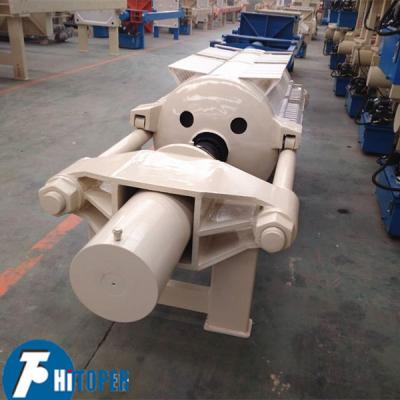 China Round Plate Filter Press Machine With PP Round Filter Plate For Clay / Kaolin Industry for sale