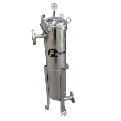 China Stainless Steel 304 Bag Filter Housing for Starch Sugar-making Filtration Production for sale