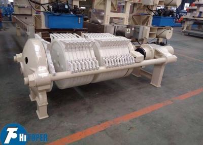 China 800mm Round Plate Filter Press Equipment for Rare Earth / Bauxite Sludge Dewatering for sale