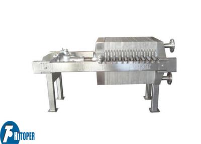 China Stainless Steel Filter Press with Plate Size of 600x600mm for Precise Filtration Needs for sale