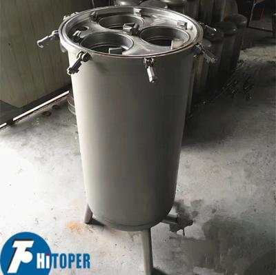 China Large Capacity Multi Bag Filter Housing for Wastewater Filtration for sale