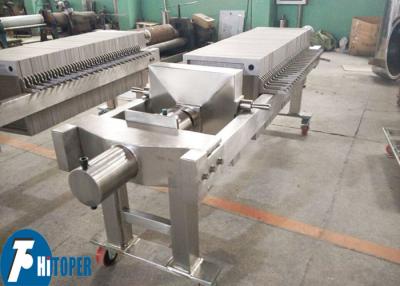 China Hydraulic Chamber Stainless Steel Filter Press for Multi-Layer Frame Filtration Suitable for Various Industries for sale