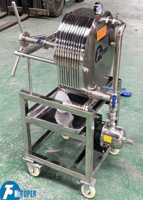 중국 304/316 Stainless Steel Plate and Frame Filter Press for Pressurized Sealed Filtration 판매용