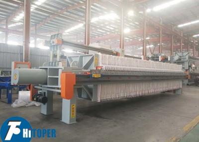 China High Pressure Chamber Filter Press for Stone Industry Slurry Dewatering with PP Plate for sale