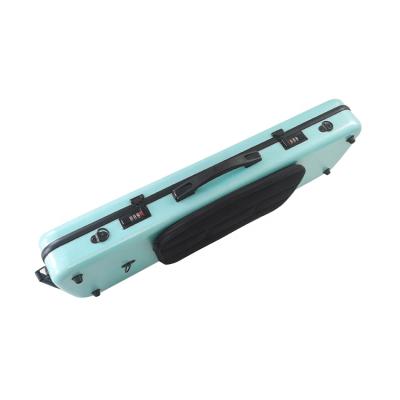 China Gaosijia Adjustable Layers of Foam and Compound Adjustable Oblong G-2003VP 4/4 3/4 Polycarbonate Violin Fiberglass Aviation Case for sale