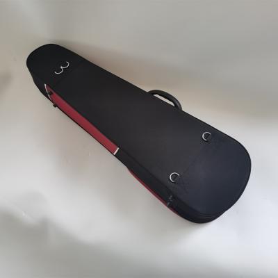 China Oxford Lightweight China Professional Custom OEM Red / Black Cover Shaped Lightweight Foam Viola Case G-1002LA 15