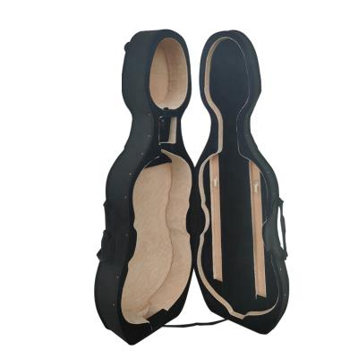 China Cello Case Gaosijia Foam Custom Sell OEM Best Wholesale Lightweight Cello Case Foam With 3/4 1/2 1/4 Wheels Accessory Pouch 4/4 for sale