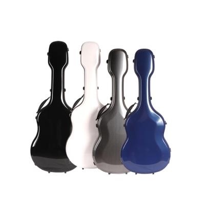 China Custom High Quality Silver G-5004GF Custom Colored Shaped Classical Acoustic Guitar OEM Fiberglass Guitar Case Made in China 39