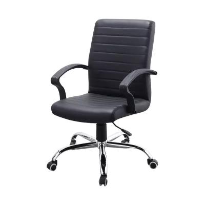 China Armrest (Height) Adjustable Modern Office Chair Modern Leather Office Chair for sale