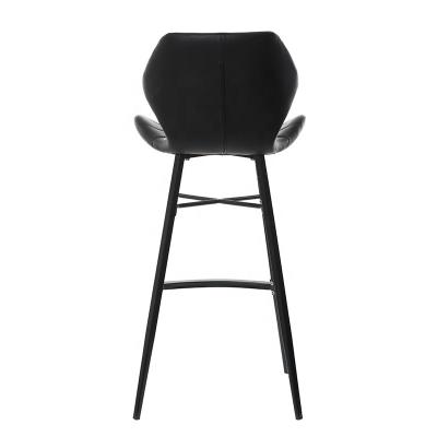 China Contemporary Leather Bar Stool High Bar Chair Sneaks Hotel Custom For Counter Bar Stool for sale