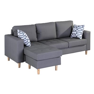 China Modern Design Modern Sectional Sofa With Convertible Sofa Contemporary Sectional American Style Sectional Sofa for sale