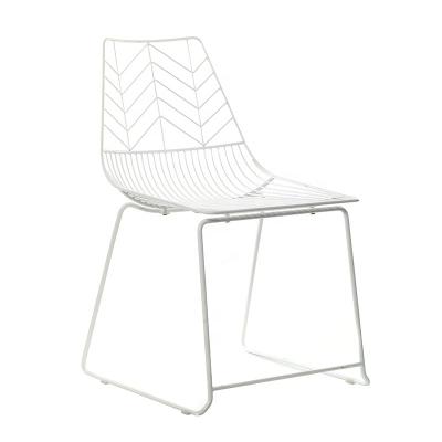 China Modern design home furniture luxury outdoor dining chair supplier wholesale price modern dining chair white for sale