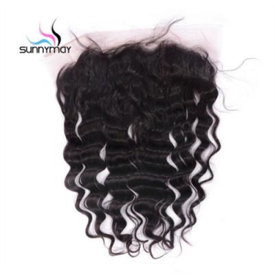 China Virgin Hair Brazilian Body Wave Body Wave Natural Black Frontal Hair Closures 13x4 Lace Frontal Pieces for sale