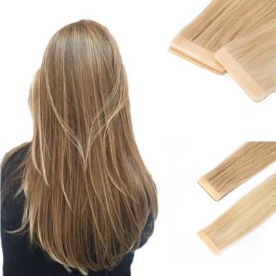 China Good Quality Silky Straight Wave LeShine Tape In Extensions 100 Hair, Remy Tape In Extension Supplier for sale