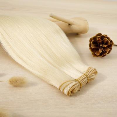 China Natural Wave LeShine European #4/#18 Custom Hand Tied Hair Extensions Weft Hair for sale