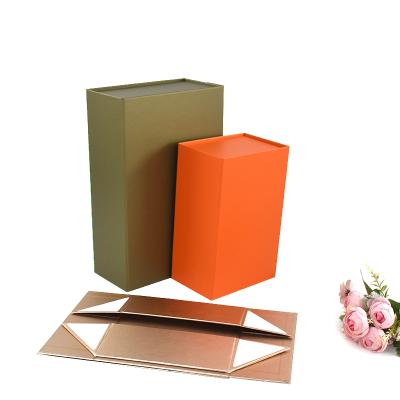 China Recyclable Rigid Custom Recycled Packaging Plain Printed Kraft Paper Cardboard Paper Box For Packaging for sale