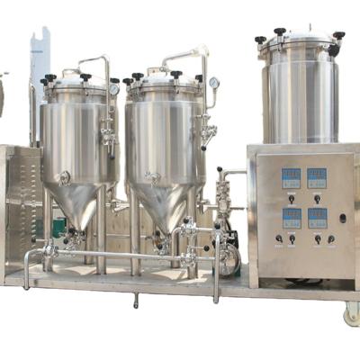 China 50L brewery, micro brewery equipment, 300L microbrewery beer hotels nano equipment for sale