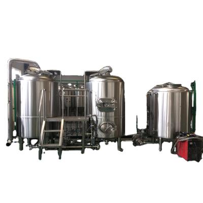 China Brewpub Brewpub / Restaurant / Bar Brewery 500liter Beer Brewing Equipment for sale