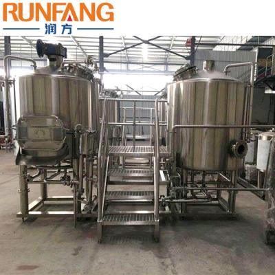 China Brewpub Restaurant 1000L Conical Beer Fermentation Tanks Open Beer Equipment Brewery Equipment for sale