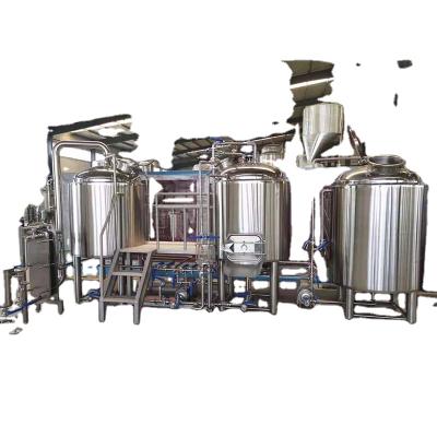 China Hotels 1000l Turnkey Beer Brewery Equipment Project Beer Brewing System Beer Equipment for sale