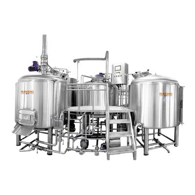 China Brewpub Brewpub/Restaurant/Bar Malting Plant Direct Fired Electric And Steam Heating Machines 10bbl for sale