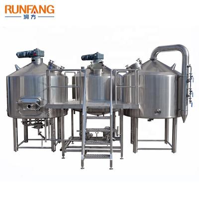 China Hotels 500l 4bbl RUNFANG Craft Beer Unitank Fermentation Processing Turnkey Project Fermentation Equipment Beer Beverage Machine for sale