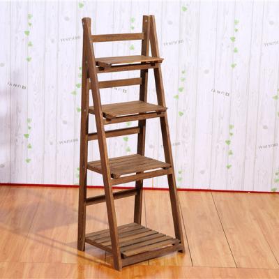 China Multi-Tiered Wood Plant Stand Rack Item Stand Wooden Pergola Flower Stand Shelf for sale