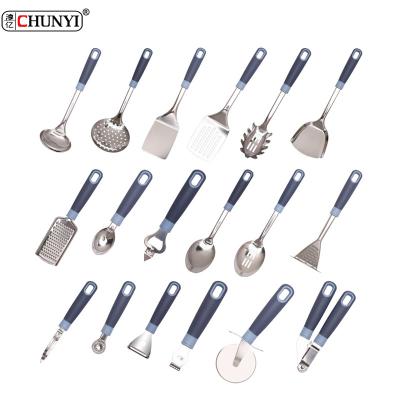 China Sustainable Wholesale 9 Pieces Stainless Steel Kitchen Tools And Gadgets Set For Your Kitchen for sale