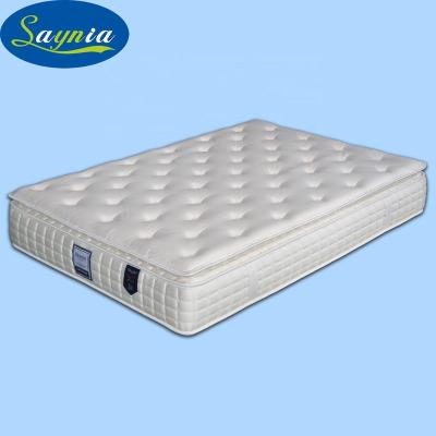 China 5 Star Compress Pack 40 Density Foam Mattress Hotel Mattress 7 Zone Latex Mattress for sale