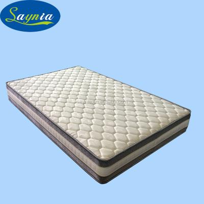 China Chinese Anti Dust Mite Spring Bonnel Pad Cloth Polyester Cotton Supplier Anti Dust Mite Cooling Mattress for sale