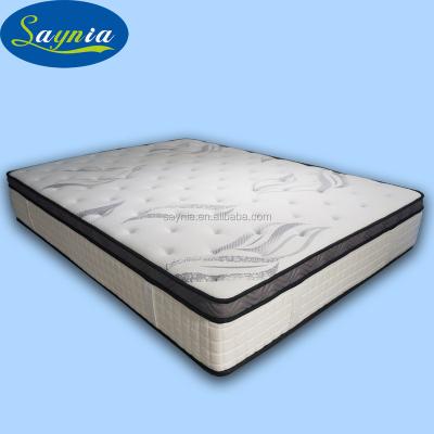 China Cooling Luxury Coir Mattress Pocket Spring Latex Coil Mattress Roll Packed In Carton for sale