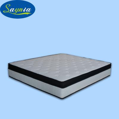 China Compress Pack Dunlop Luxury Latex Gel Cooling Memory Foam 5 Zone Pocket Spring Bedroom Mattress for sale