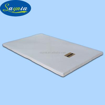 China Malaysia Latex Gel Memory Foam Aloe Vera Convertible Mattress Topper for sale