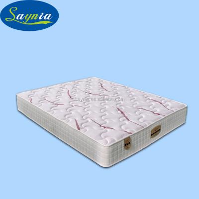 China Eco-friendly Sleep Well Dunlop Latex 3 Zone Pocket Spring Bedroom Mattress for sale