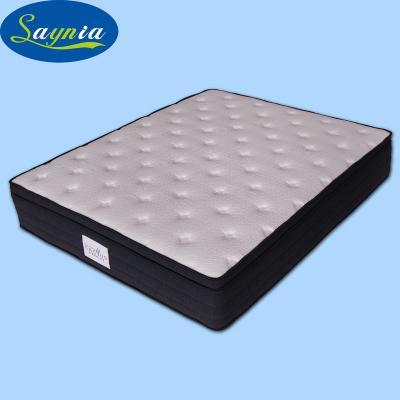 China Royal Compress Pack Negative Ion Latex Comfort Pocket Coil Body Care Mattress for sale