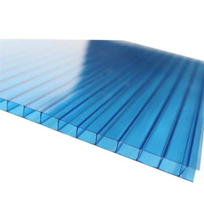 China Modern Sunlight Clear PC Corrugated Plastic Polycarbonate Greenhouse Roofing Panels for sale