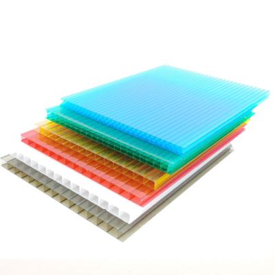 China Modern Transparent Plastic Polycarbonate Multiwall U Locked Panel PC Roofing Panels for sale