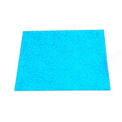 China Solid Polycarbonate Shield Cover Embossed Modern Colored Polycarbonate Sheet for sale