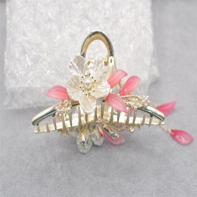 China RedWillow Hair Claw Clip Custom Back Head Hair Clip Girl Hair Clip Large Decoration RedWillow Hair Claw Clip for sale