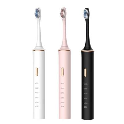 China OEM Private Label Electric Toothbrush Battery Operated Automatic Oral Electric Toothbrush Full 360 Degree Electric Toothbrush Rotation for sale