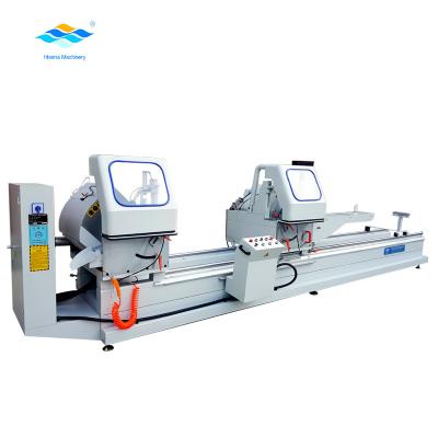 China Factory Double Digital Display Aluminum Window And Door Die Head Cutting Saw For Cutting Aluminum Profile for sale