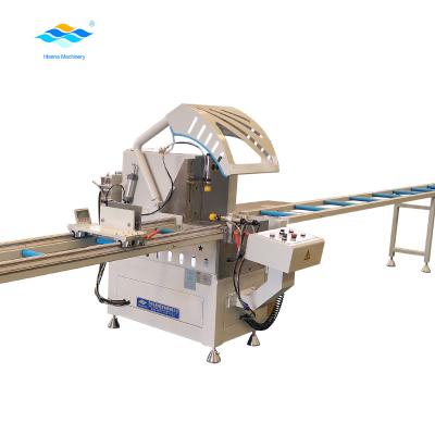 China Building Material Shops Heavy Duty Aluminum 45 Degree Pvc Profile Single Head Cut Saw Aluminum Window Machine for sale