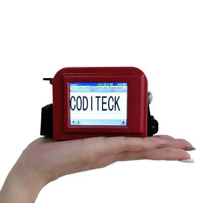 China Wooden Coditeck TIJ 12.7mm Mini Pocket Handheld Inkjet Printer for sale