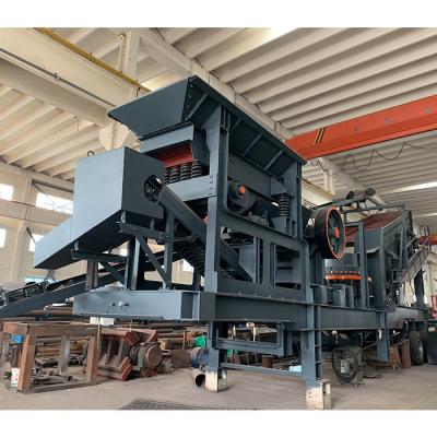 China Wholesale High Performance Cone Crushers High Efficiency Mobile Cone Crusher With Vibrating Screen for sale